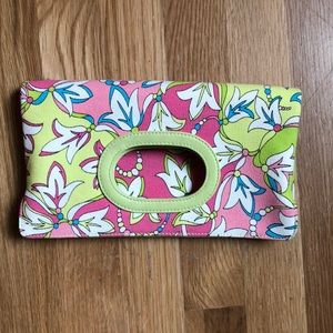 Emilio Pucci Printed Fold-Over Clutch